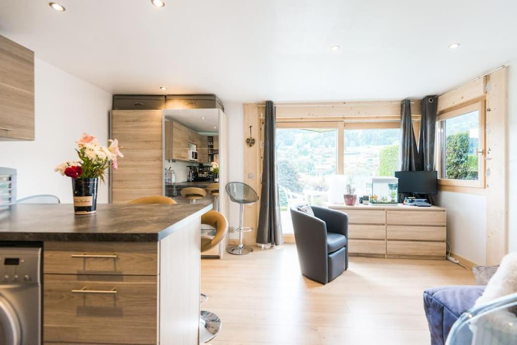 Pied-A-Terre Cosy Face Aux Pistes De La Princesse Apartman Demi-Quartier Kültér fotó